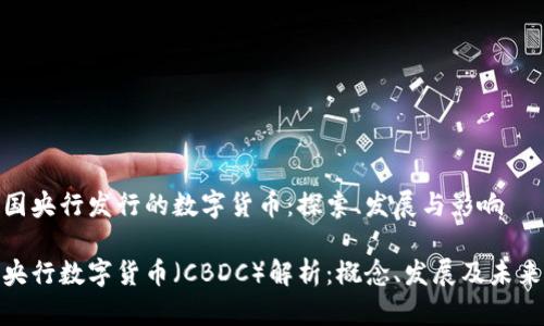 在中国央行发行的数字货币：探索、发展与影响

中国央行数字货币（CBDC）解析：概念、发展及未来影响