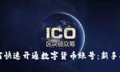 如何快速开通数字货币账